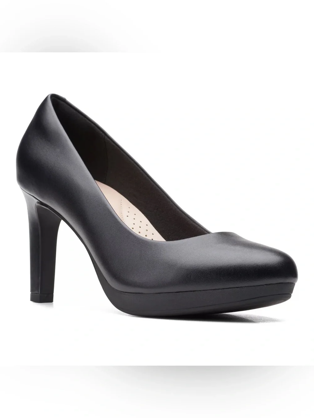 NWOB Clarks® Ambyr Joy Black Leather Pumps (9.5)